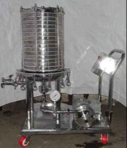 Sparkler Filter Press for Alkyd Resin