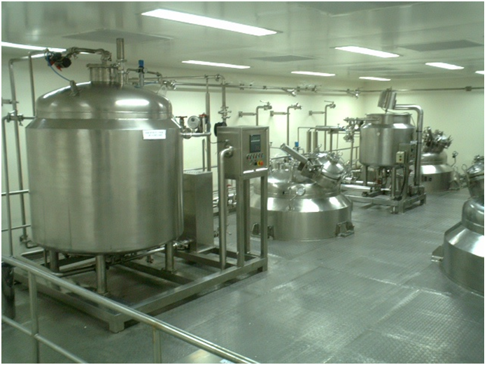 Automatic Liquid Syrup manufacturing plant