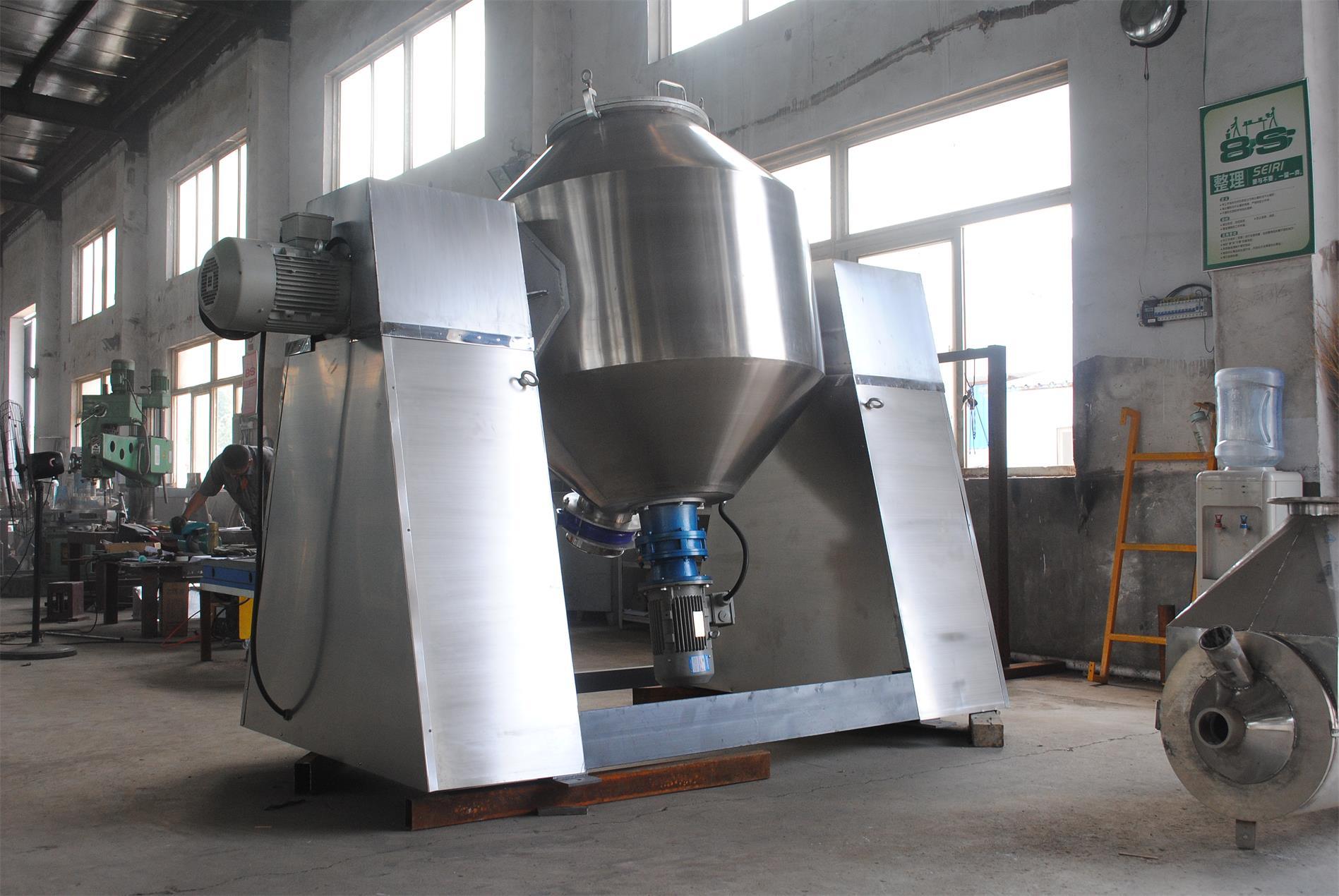 High-Quality-Double-Cone-Pharmaceutical-Mixer-Machine-Chemical-Industry-Special-Double-Cone-Mixer