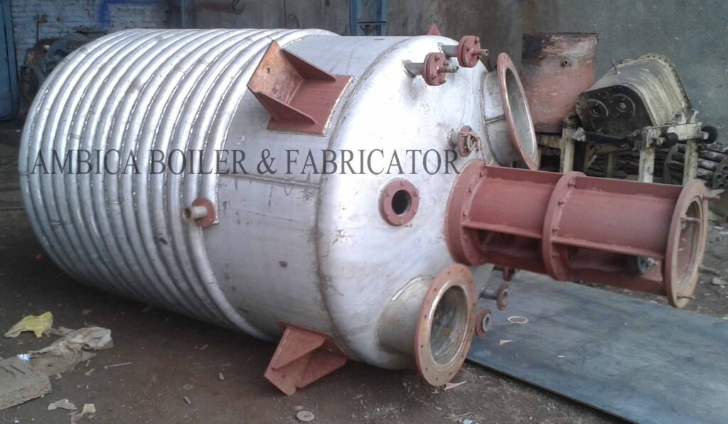 limpet coil reactor vessel
