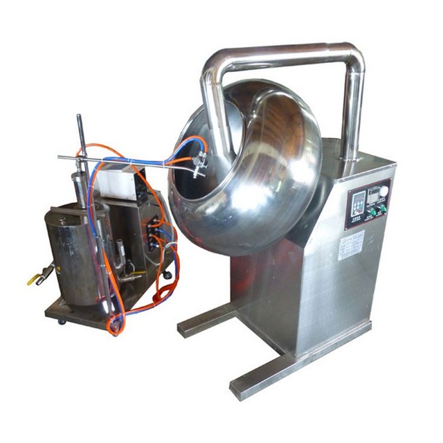 Tablet candy coating pan machine
